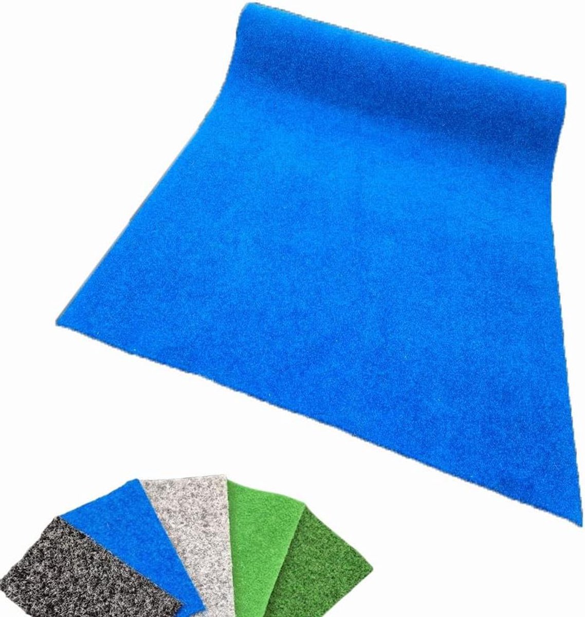 Kunstgras Tapijt - Buiten Tapijt Gazon - Terras Aankleden - UV-Bestendig Kleurvast - 133 x 18 m - Blauw