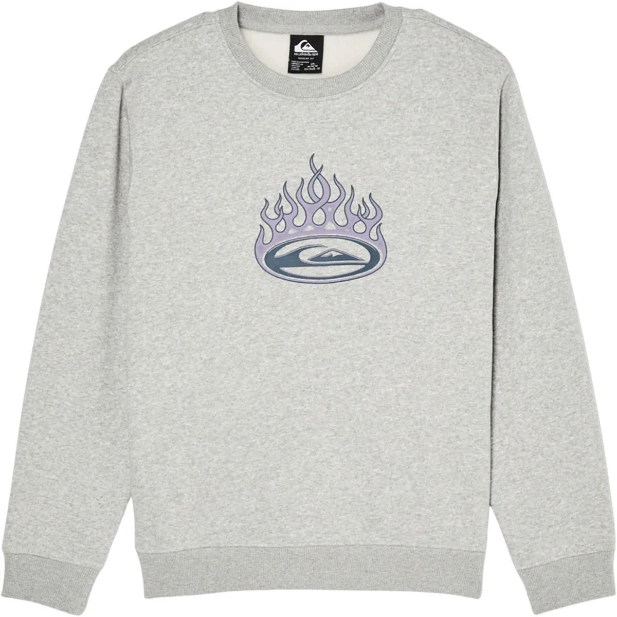 Quiksilver Graphic Crew Yo Sweatshirt 10 Years Jongen Grijs