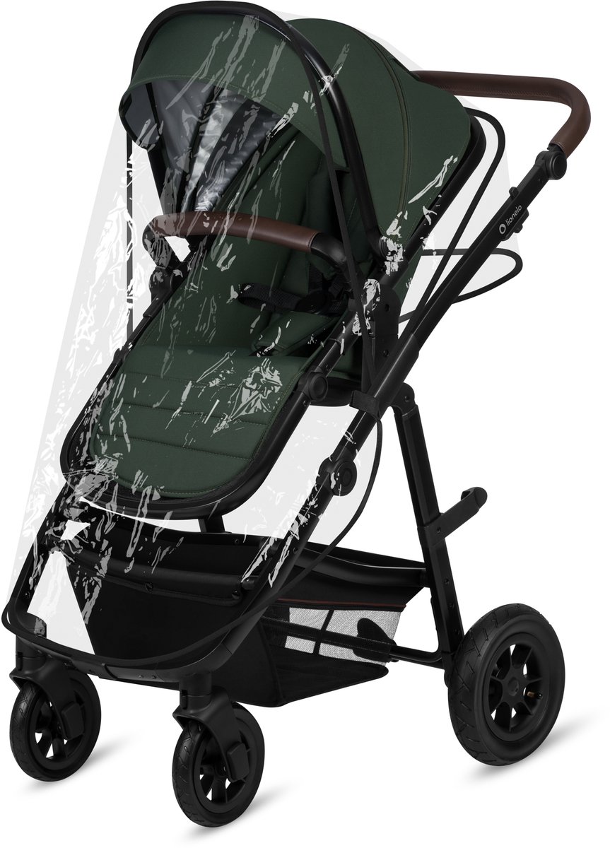 Lionelo Amber Kinderwagen 3 in 1 met Grote Luchtbanden - afbeelding 2