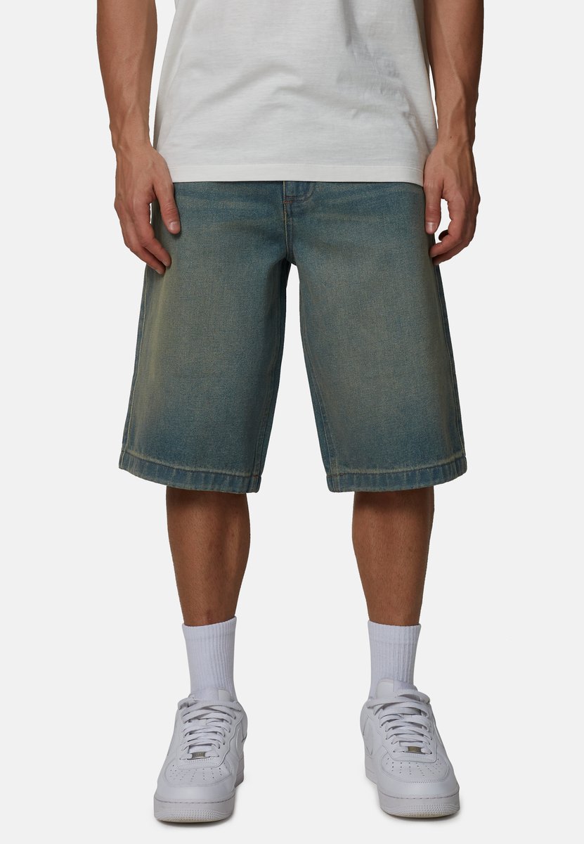 Good For Nothing - Broek - Katoen - Mannen - Maat 34 - blauw