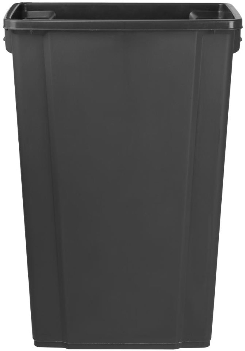 Jantex Smalle Afvalbak Zwart 80ltr - DX966 - Horeca & Professioneel