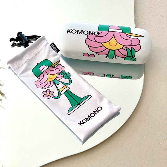 KOMONO Kinder Zonnebril Lou 3-5 Jaar Ivory van Komono — afbeelding 5