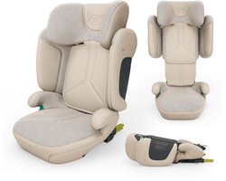 Kinderkraft XPAND 2 PRO - Autostoel - i-Size - DUO EXPAND - Opvouwbaar - Beige