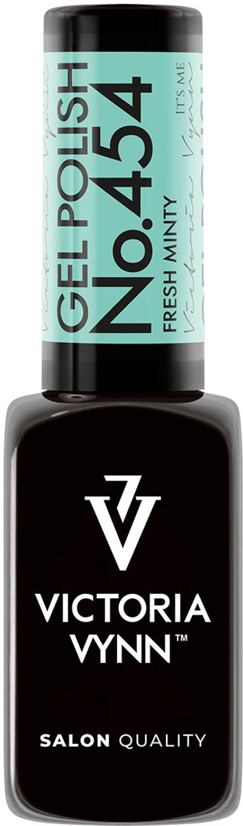 Victoria Vynn – Salon Gelpolish 454 Fresh Minty - pastel mint - licht groene gel polish - gellak - nagels - nagelverzorging - nagelstyliste - uv / led - nagelstylist - callance