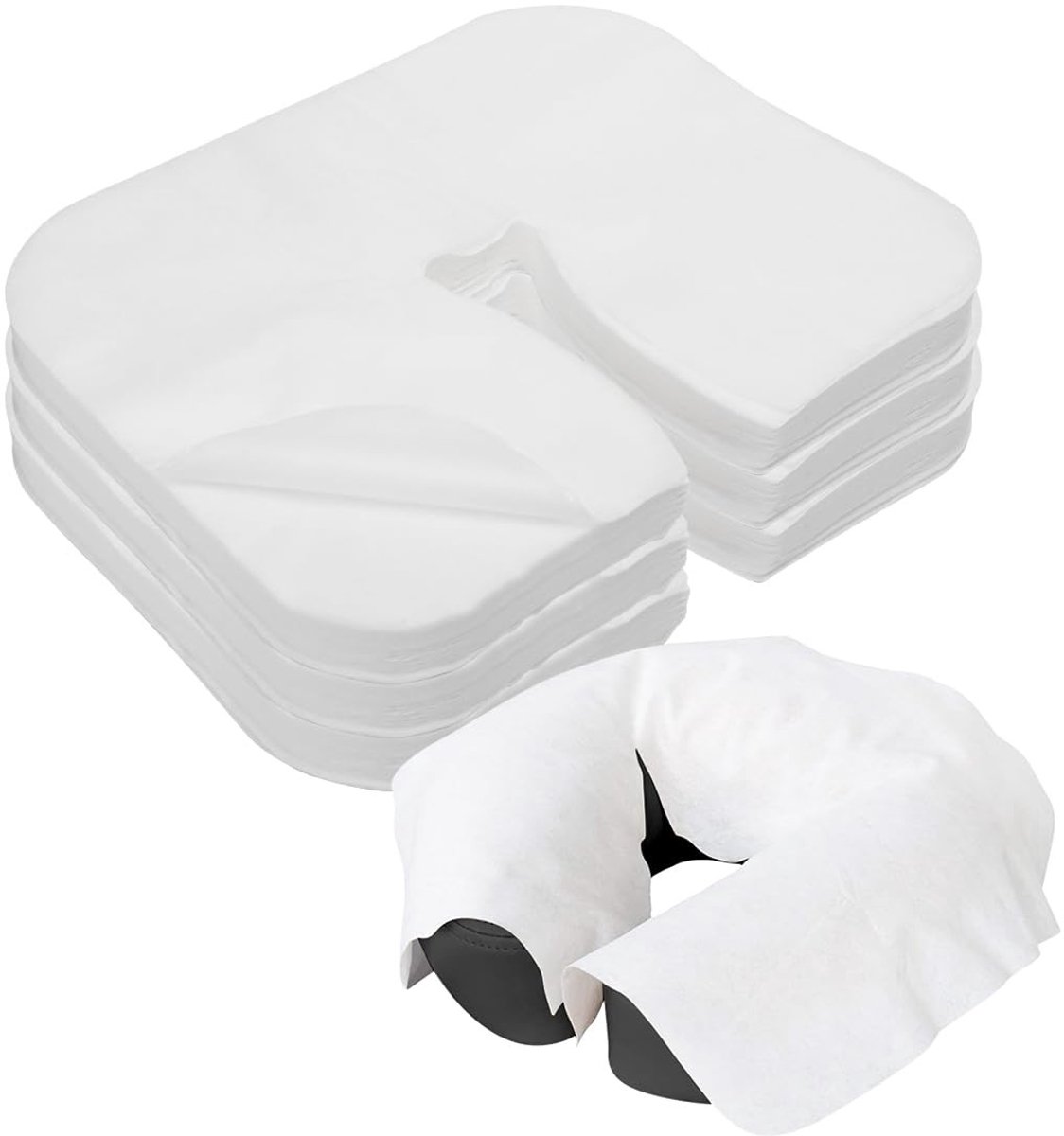 Solidchoice - Hygiënische Neusgleufdoeken voor Massagestoelen (300 Stuks)