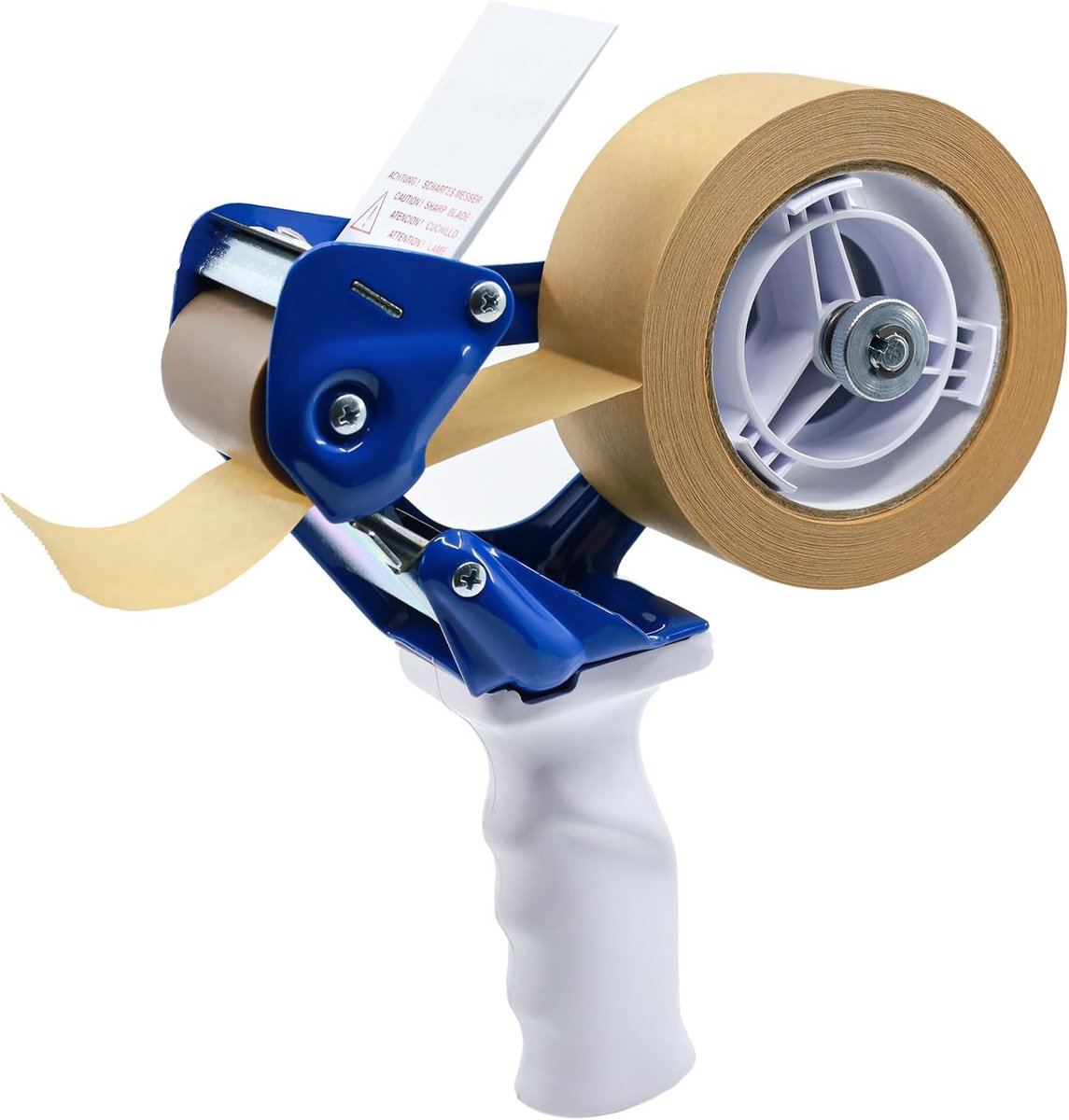 Pakketbanddispenser - Metalen Frame - Tot 75 mm Breed - Professionele Plakbanddispenser voor Verpakken