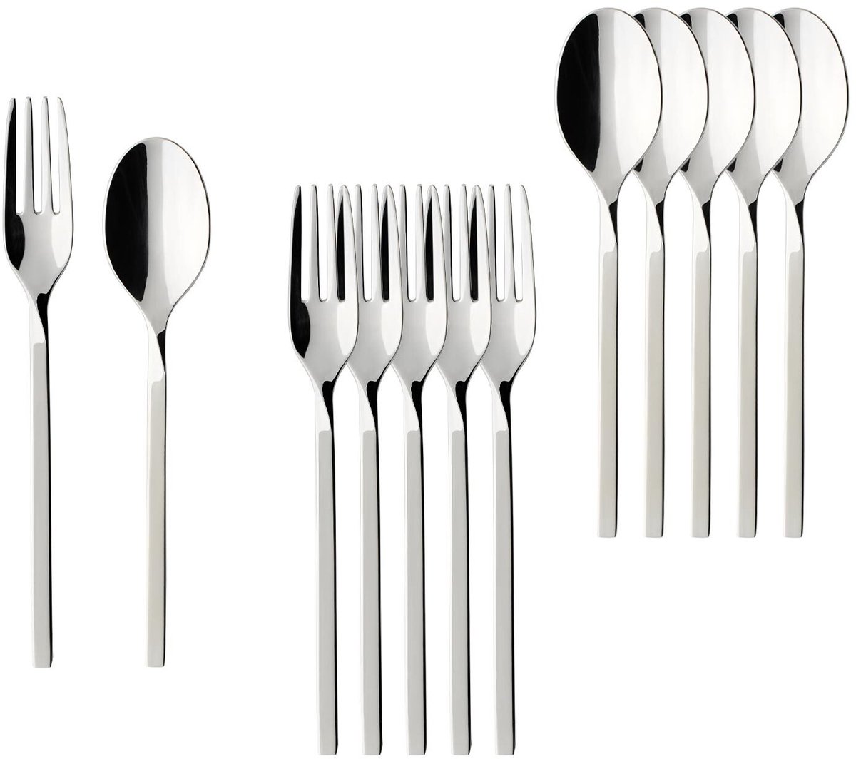 Kaffeebesteck Bundle NewWave Set van 12