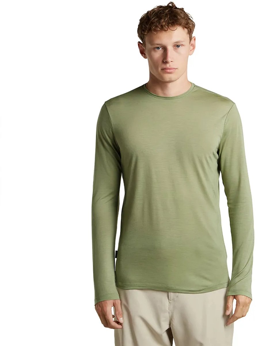 Icebreaker 125 Cool-lite Sphere Iii T-shirt Met Lange Mouwen Groen L Man