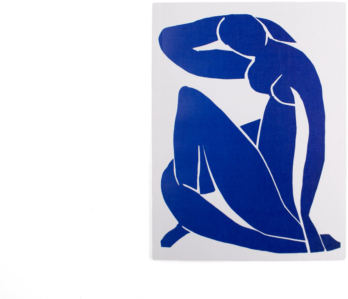 Lanzfeld Matisse - Schetsboek Blanco - 36 Pagina's - Blue Lady - Softcover