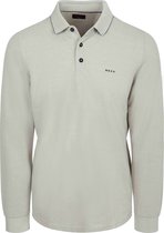 NZA Longsleeve Polo Hamton Piqué Groen - Maat 3XL - Heren