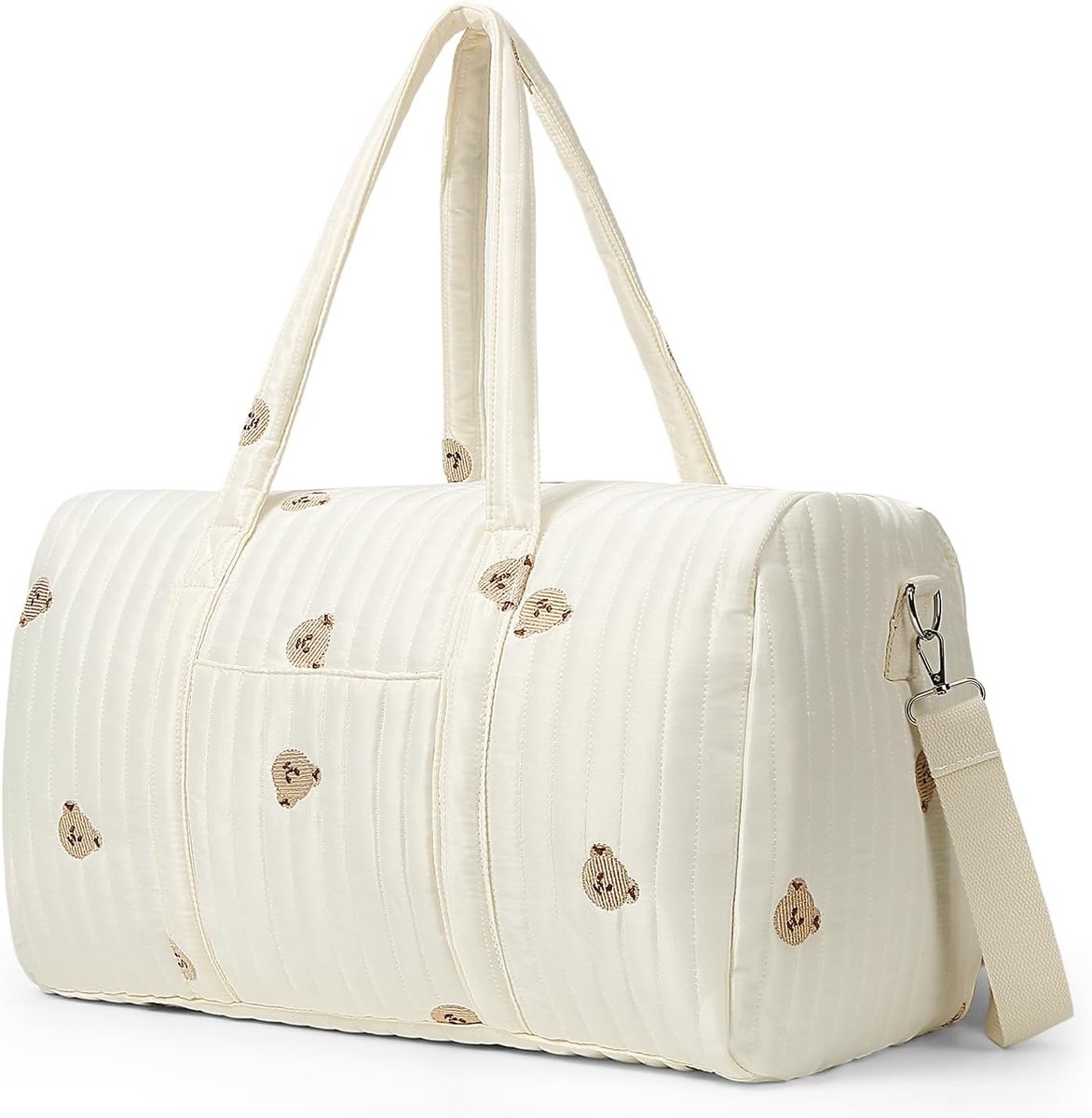 Kraamtas - Luiertas - Mombag - Schoudertas - Luiertas Schoudertas - Verzorgingstas - Voor Baby - Kraamcadeau - Geborduurde reistas - Bagage met grote capaciteit - Groot
