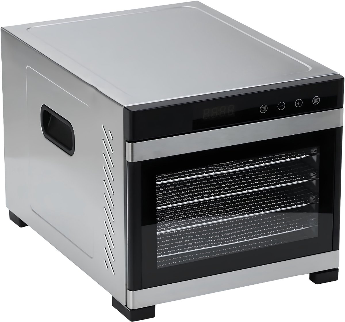 TYR® Voedseldroger - Droogoven - Dehydrator - Zilver - 46cm x 34cm x 32cm