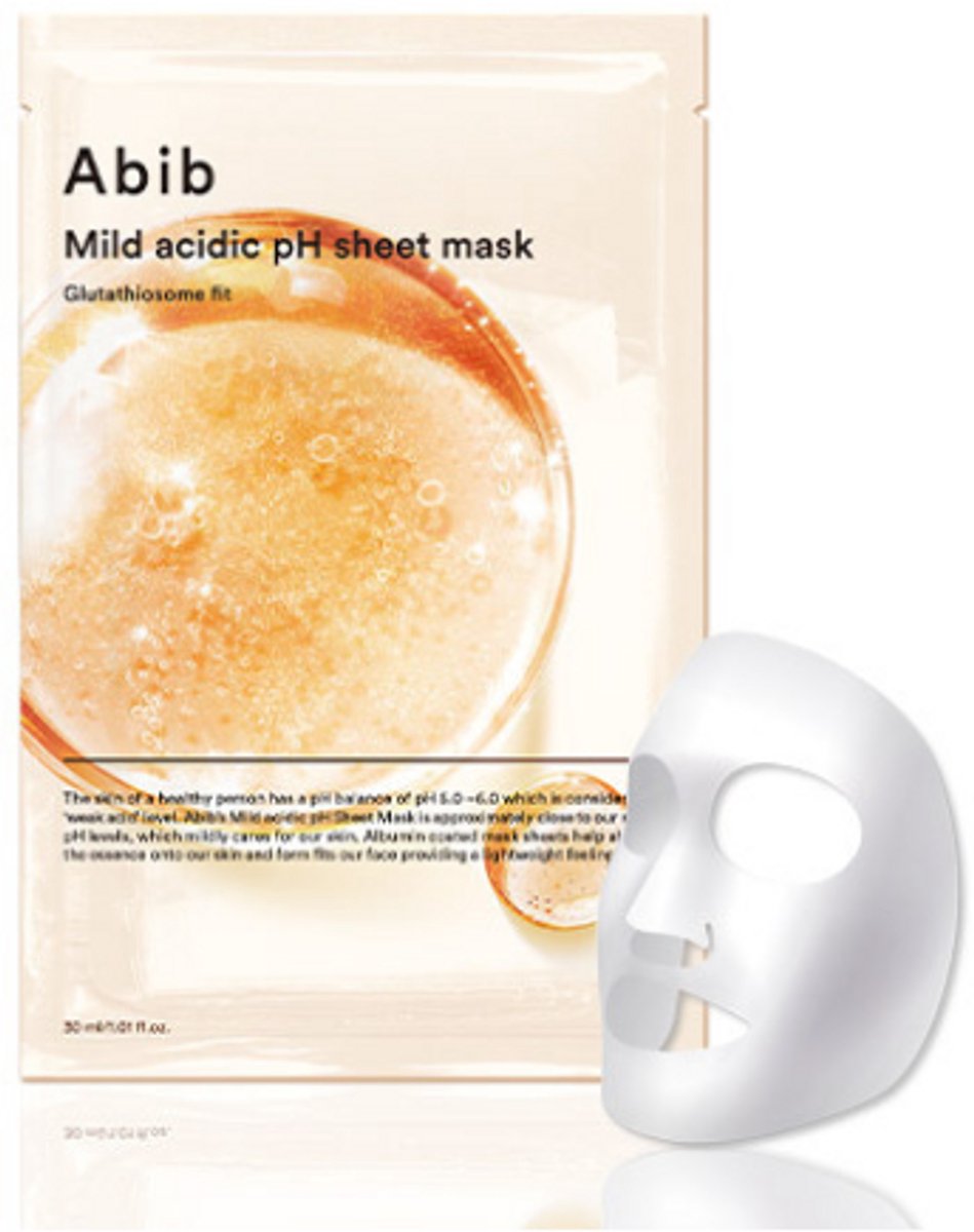 Abib Mild Acidic pH Sheet Mask Glutathiosome Fit 30ml