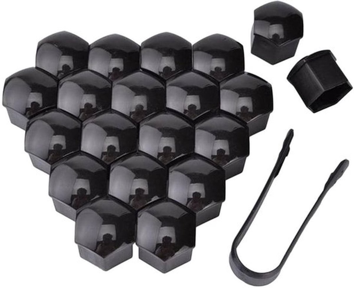 Wielmoerdoppen Universeel - 19 mm - Doppen voor Wielmoeren - Doppen voor Autowielmoeren - Schokbestendig - Duurzaam - Wielmoerdop