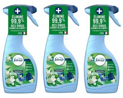 Febreze Textielverfrisser Morning Freshness - 3 x 500 ml - Textiel Verfrisser - Textiel Spray - Anti Bacterieel