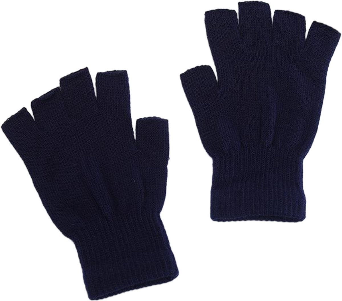 Go Go Gadget - Vingerloze handschoenen - Kort - One Size - 1 paar - Blauw