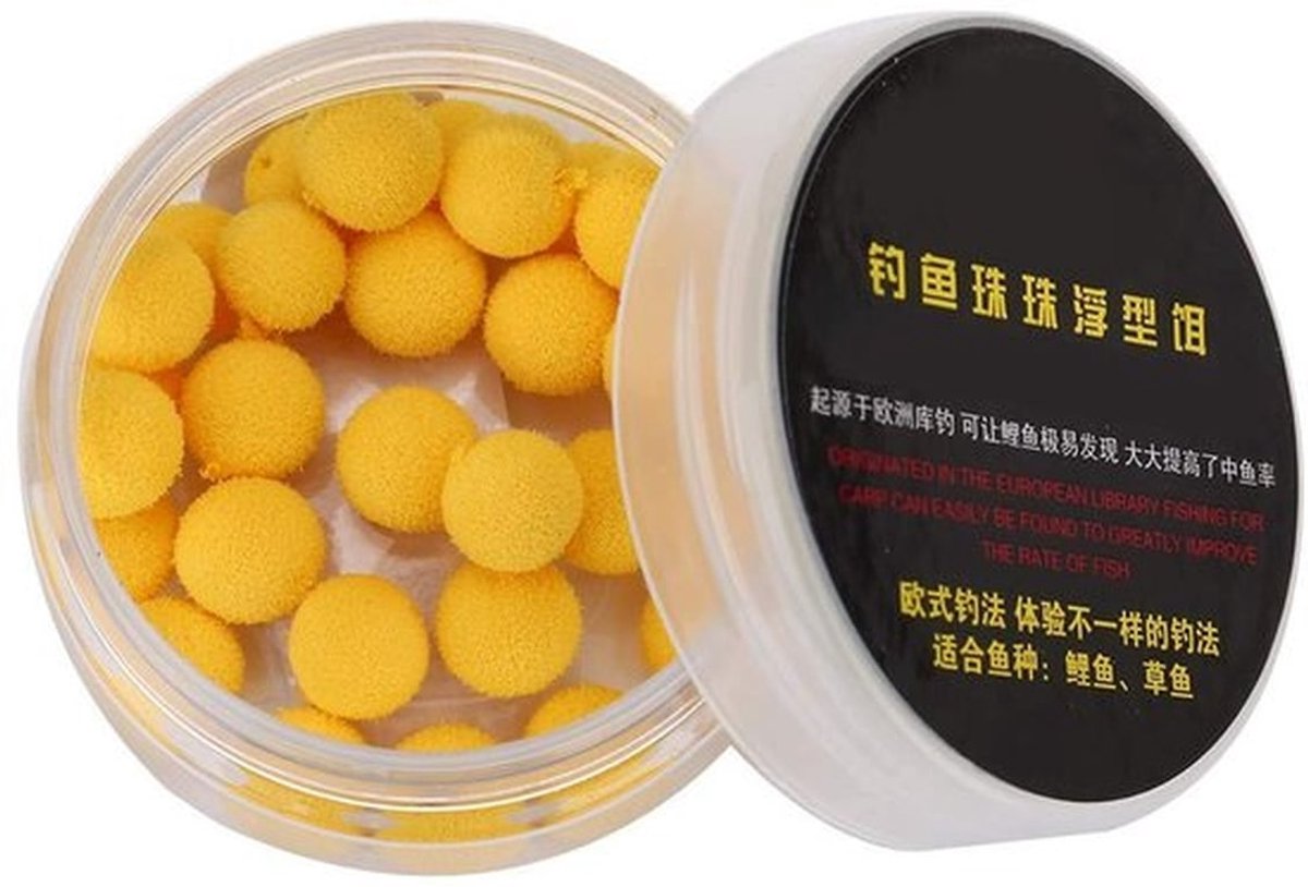 Pop-up Boilies 30 Stuks - 10/12 mm - Aardbeien/Zachte Aardappel - Drijvende Pellets - Hoge Dichtheid - Ultralicht - Vishaak