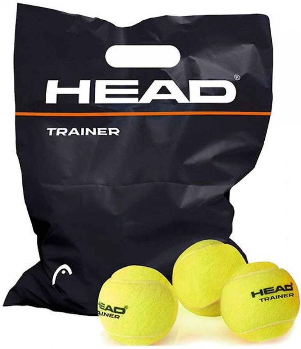 Head Trainer 72 St. Tennisballen Multi Geel
