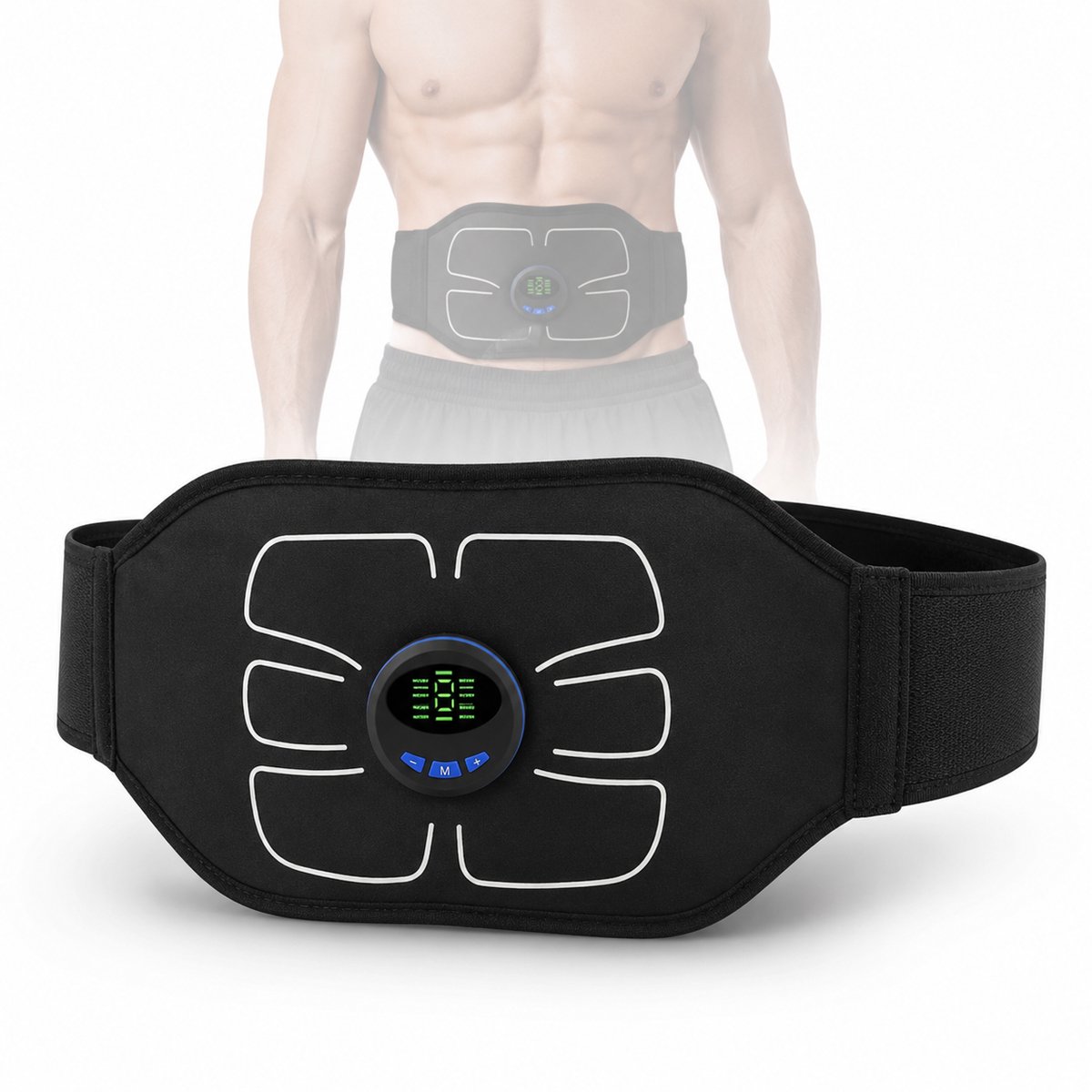 EMS Trainer - Buikspiertrainer - Zonder Gelpads - Watergeactiveerd
