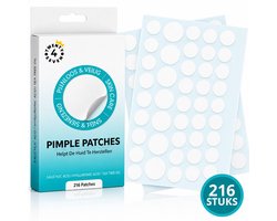 Twenty4seven® Pimple Patch 216 Stuks - Acne Pleisters & Puisten Patches - Hydrocolloïde Pleister…