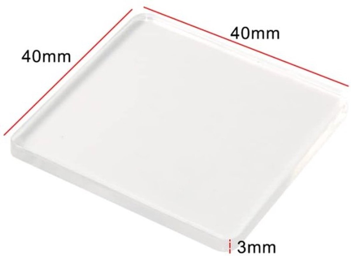 Trillingsdempers - Antislip Pads - Schokbestendig - Geluidsreductie - Transparant - Set van 8 - Trillingsdemping