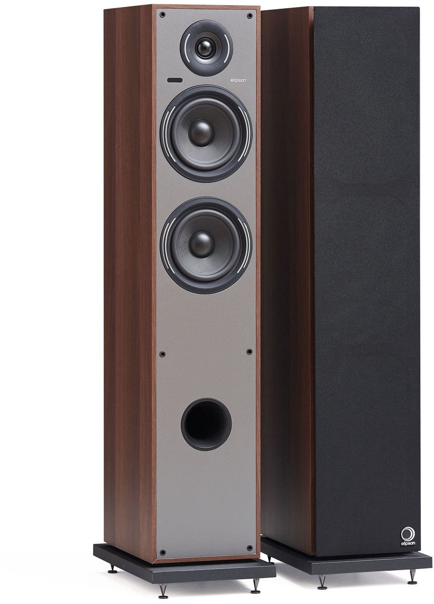 Elipson Horus 11F Active BT - Walnoot/Donker Grijs