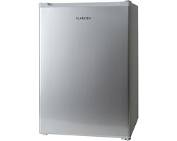 Klarstein Koelkast Delaware 75L - Mini-Koelkast met Vriesvak 4L - Compressorkoeling voor Keuken voor Kantoor - LED Schappen - Compact Koelkast Vrijstaande Koelkast Kleine Koelkast Fridge - voor Kleine Huishoudens voor Studentenkamer