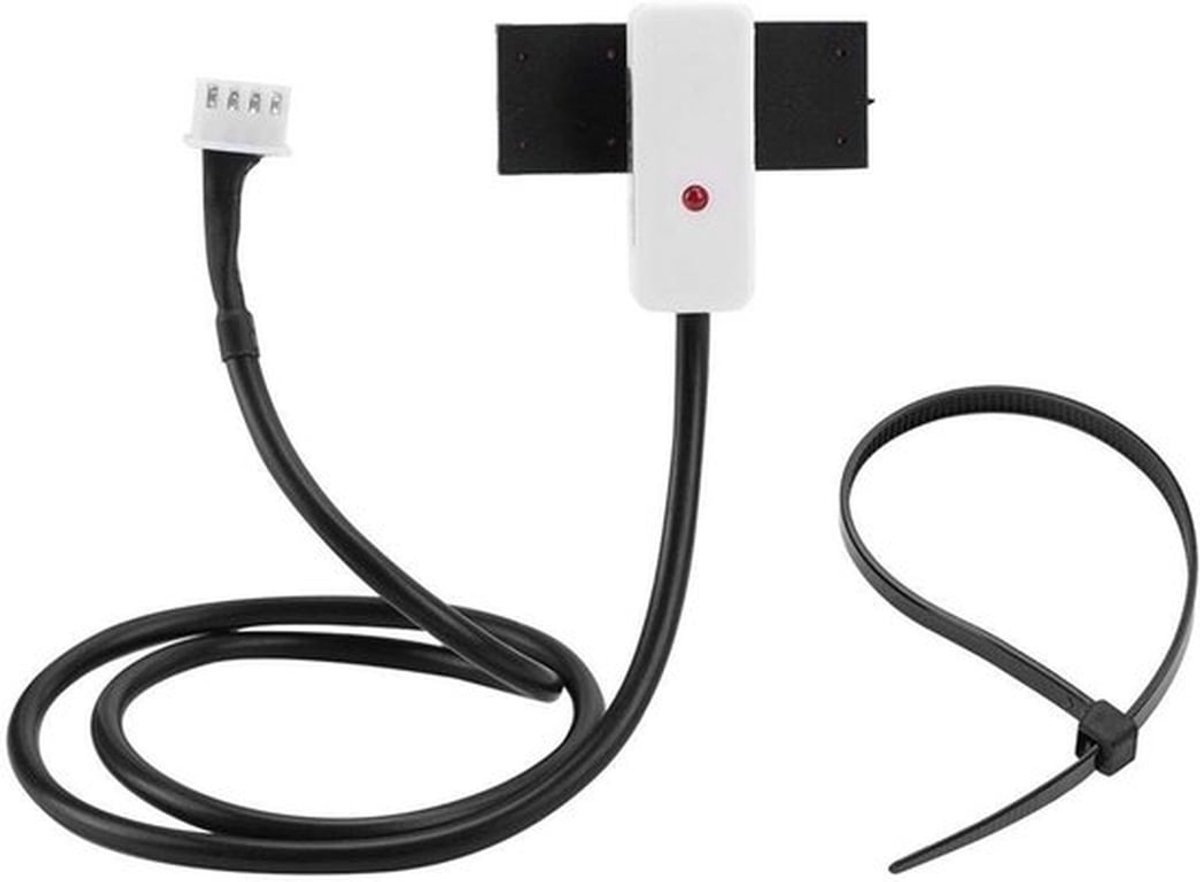Solidchoice - Zeer gevoelige niet-contact vloeistofniveau-sensor - Waterniveau-sensor - storingsbestendig - Wit - Detectietool - Voor plastic, glas, keramiek