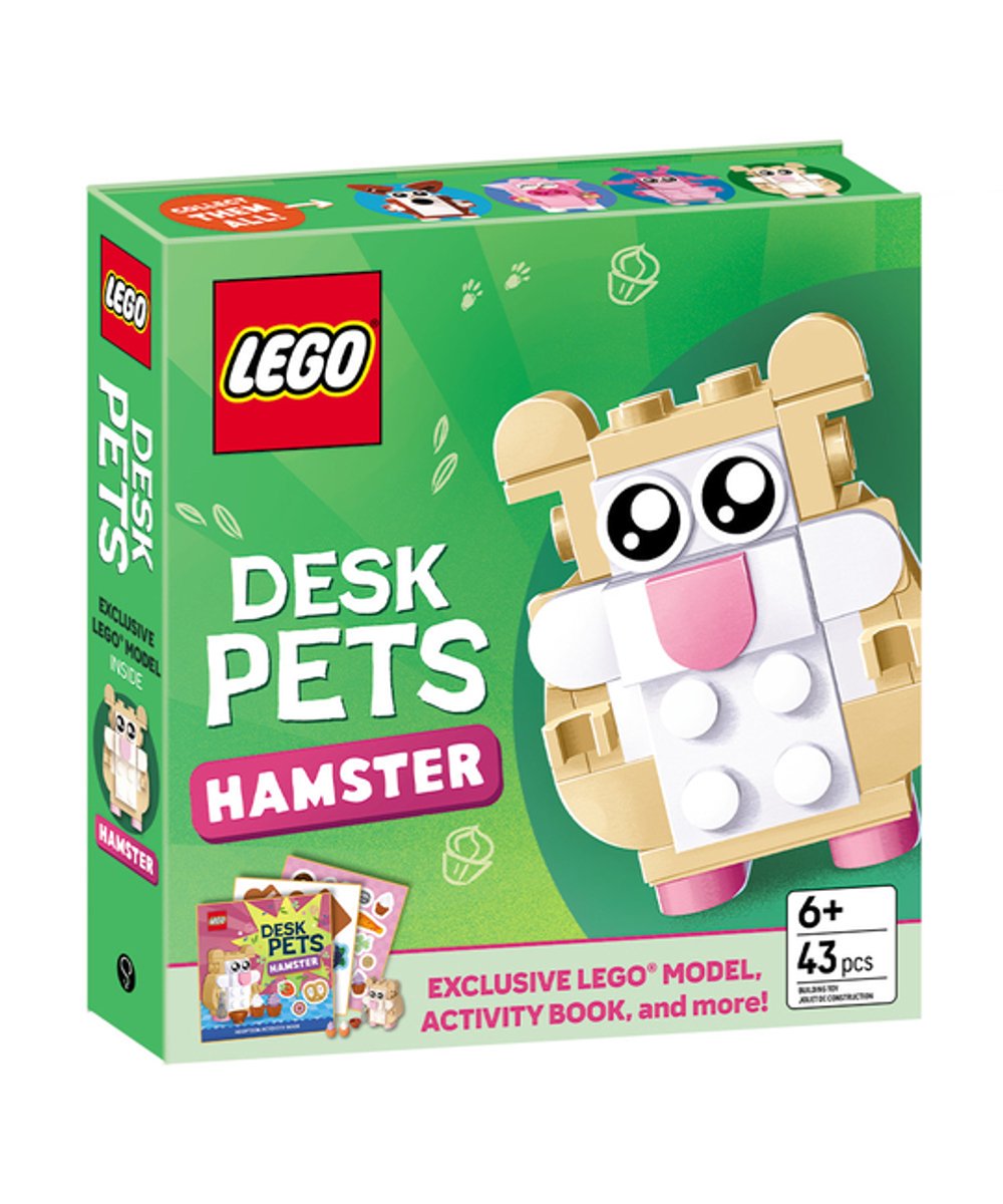 Lego(r) Books. Desk Pets, Hamster