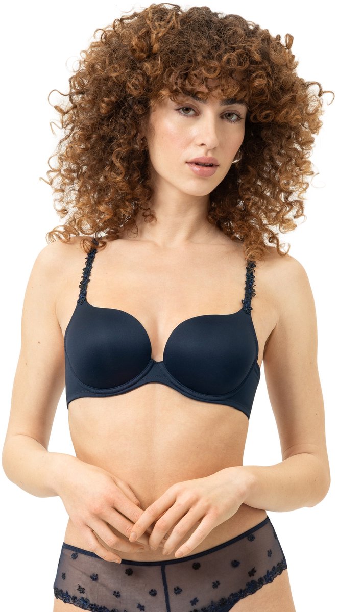 Mey Damen Braliné - Bi-Stretch-Beha Serie Pretty Joan Night Blue