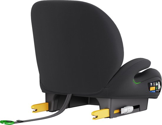 Ding Luca Zwart Isofix 125-150 cm Booster met Rugleuning — afbeelding 4