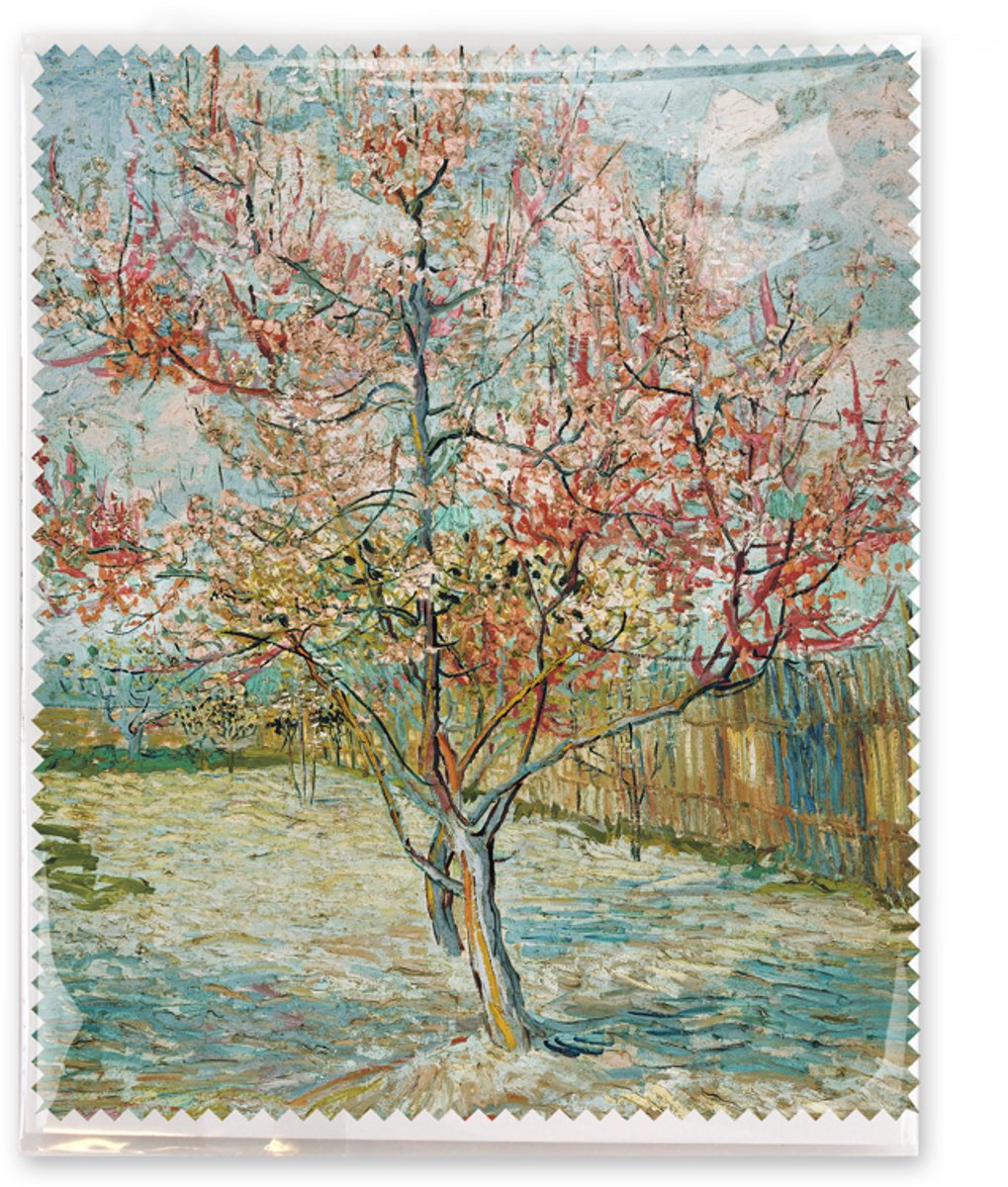 Lanzfeld - Brillendoekje - Microvezeldoekje - Van Gogh - Roze Perzikbomen - Souvenir de Mauve