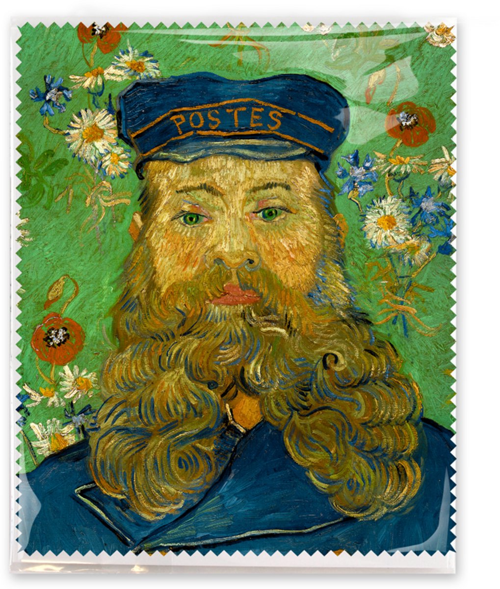Lanzfeld - Brillendoekje - Microvezeldoekje - 15x18 cm - Van Gogh - Joseph Roulin