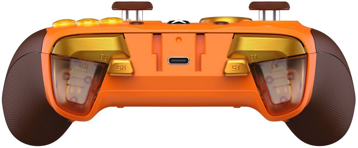 GameSir G7 Pro Amber Flame - Game Controller - Tri-Mode - TMR - Hall Effect - 1000Hz - Dock - Oranje – foto 2