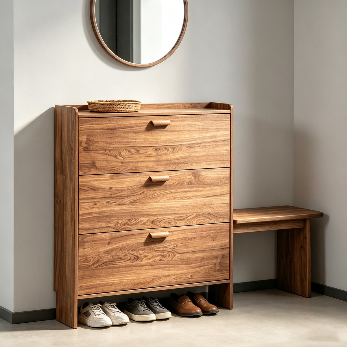 Ultradunne schoenenkast voor thuisgebruik multifunctioneel eenvoudige en moderne stijl klapbare schoenenkast 100*17*115 cm