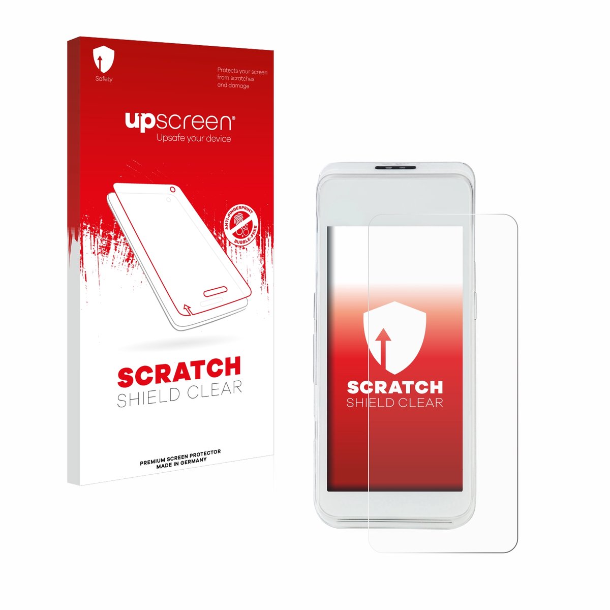 upscreen - Screenprotector voor Pax A920 Pro - Folie Beschermfolie transparant
