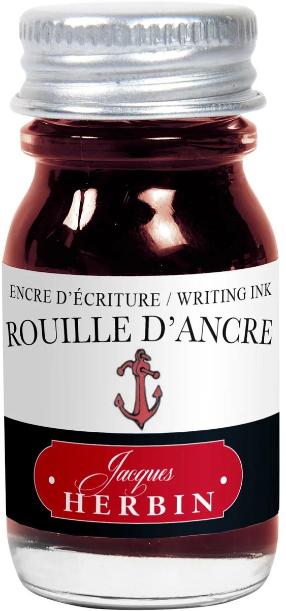 Jacques Herbin Vulpen Inkt - Rouille d'Ancre - Roze - Rood - 10 ml