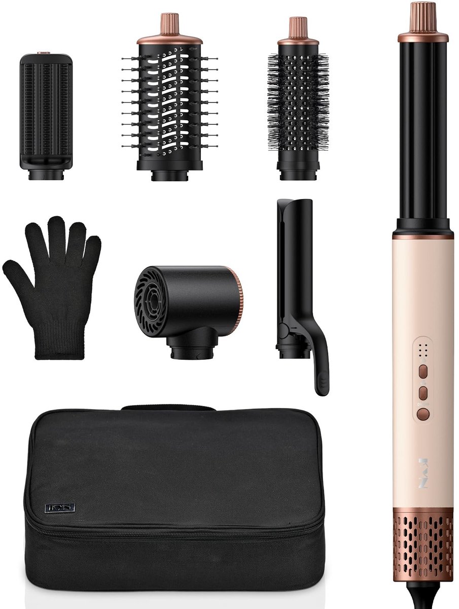 Solidchoice - 6-in-1 Haardroger en Styling Set voor Volume en Krullen