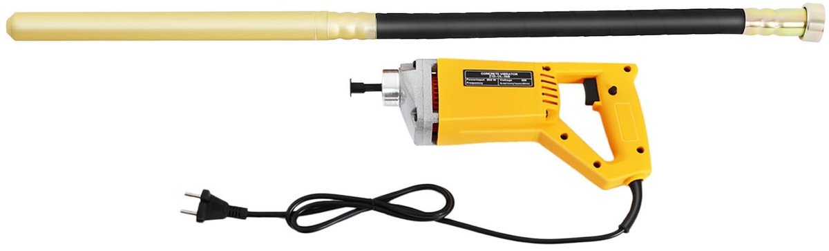 Solidchoice - Betonschudder 800W met Trilstaaf voor Bouwprojecten