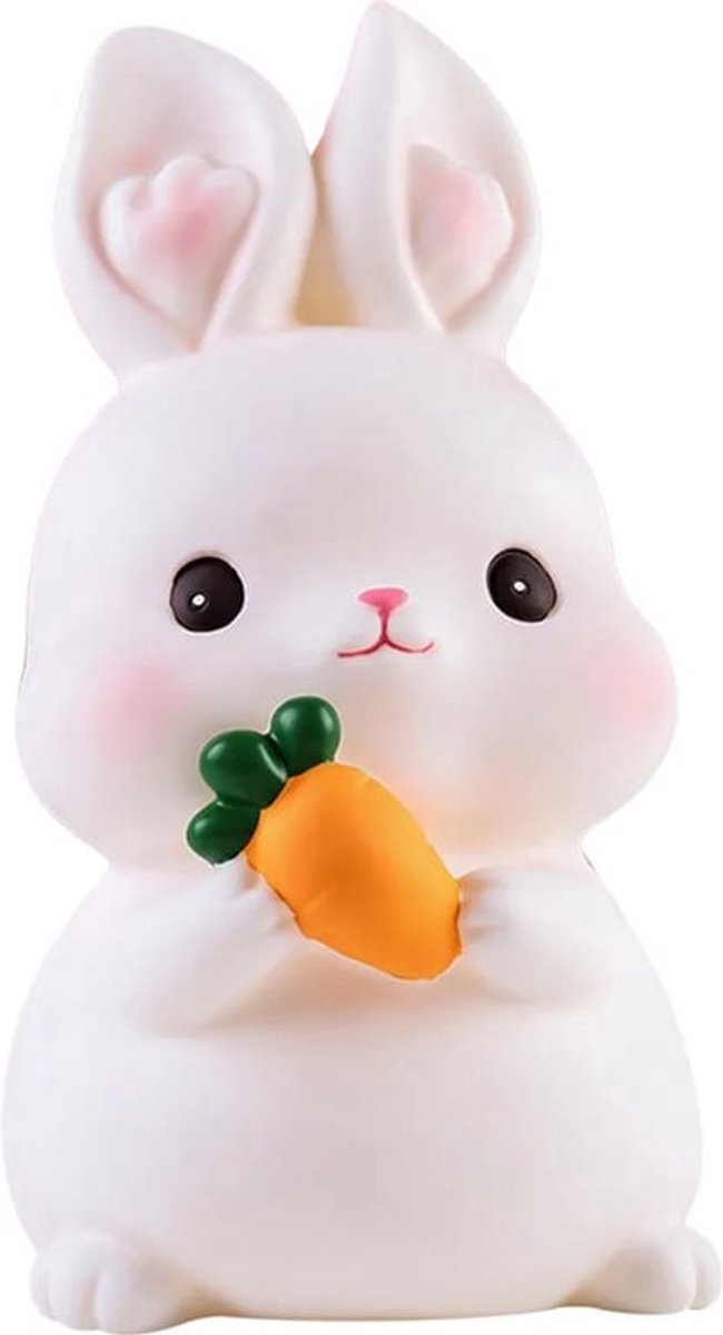 Schattige spaarpot met cartoonfiguur voor kinderen, valbestendig, gemaakt van vinyl, geschikt voor zowel jongens als meisjes.