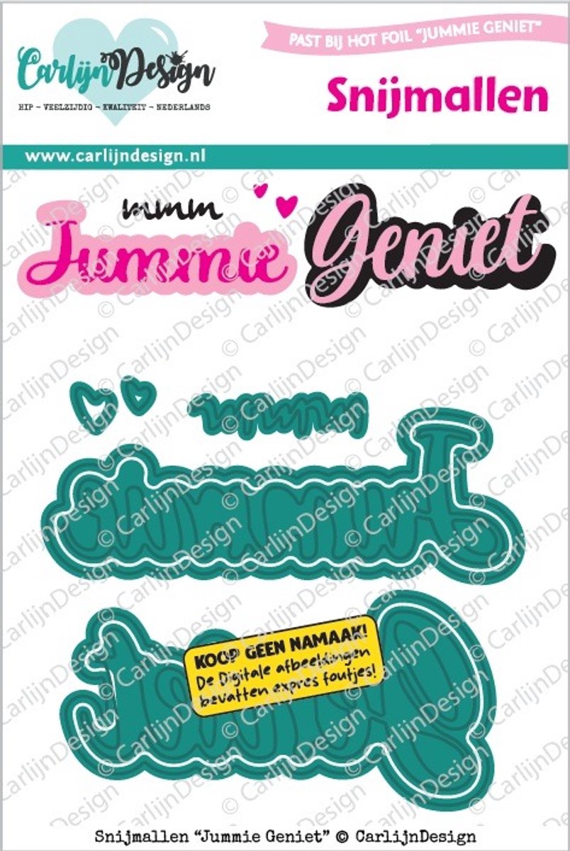 Snijmallen Jummie geniet