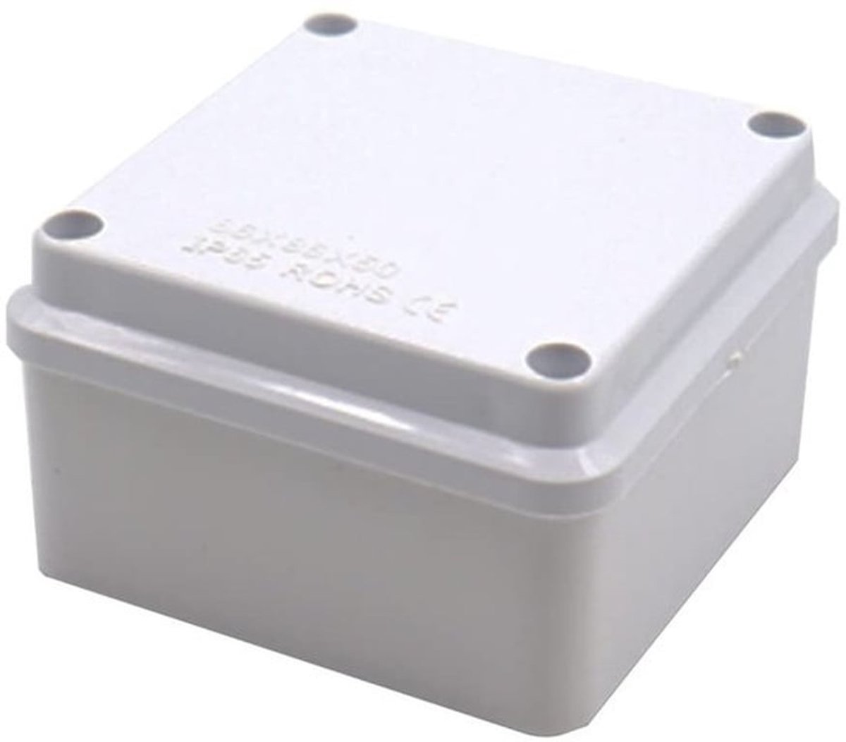 Elektrische Verbindingdoos - Weerbestendig - Duurzaam en Veilig - 100 x 100 x 70 mm - Projectdoos - Geschikt voor Buiten - IP55