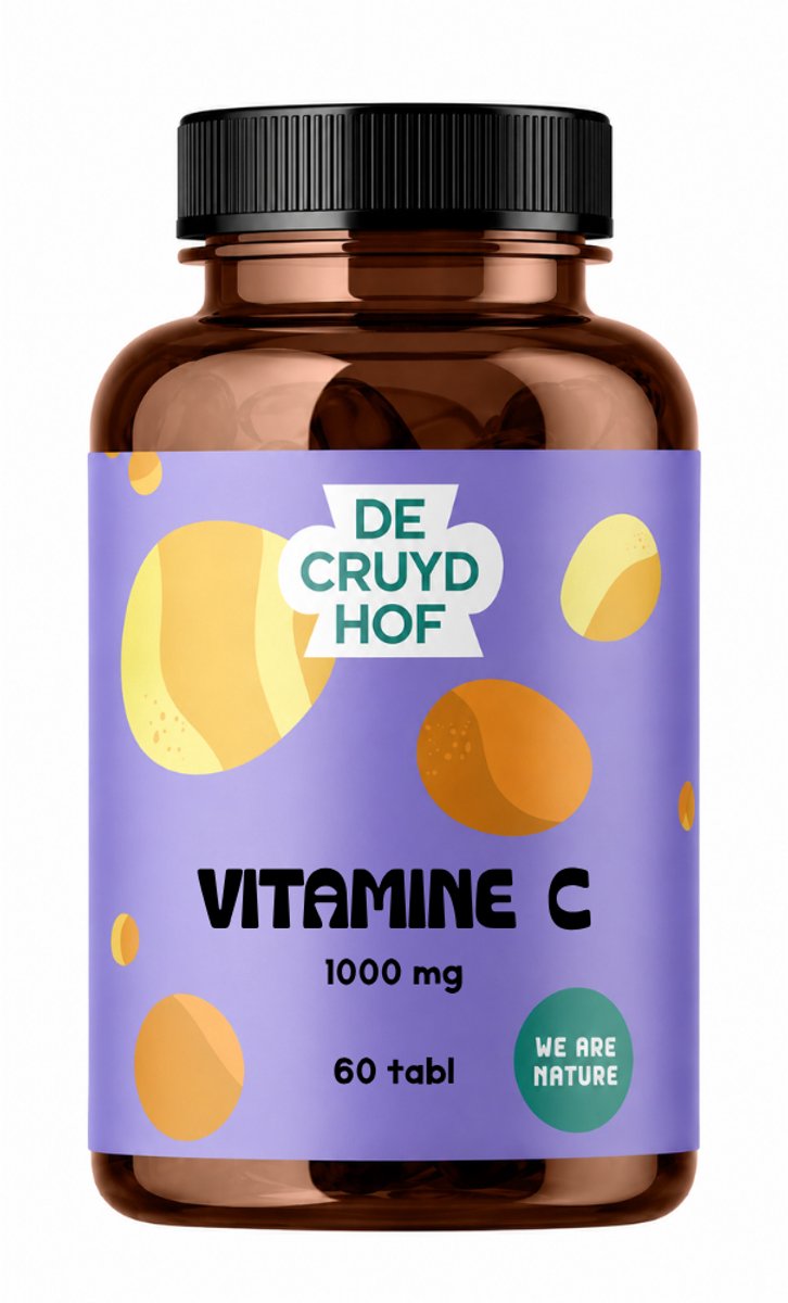 De Cruydhof - Vitamine C 1000 mg - 60 tabletten