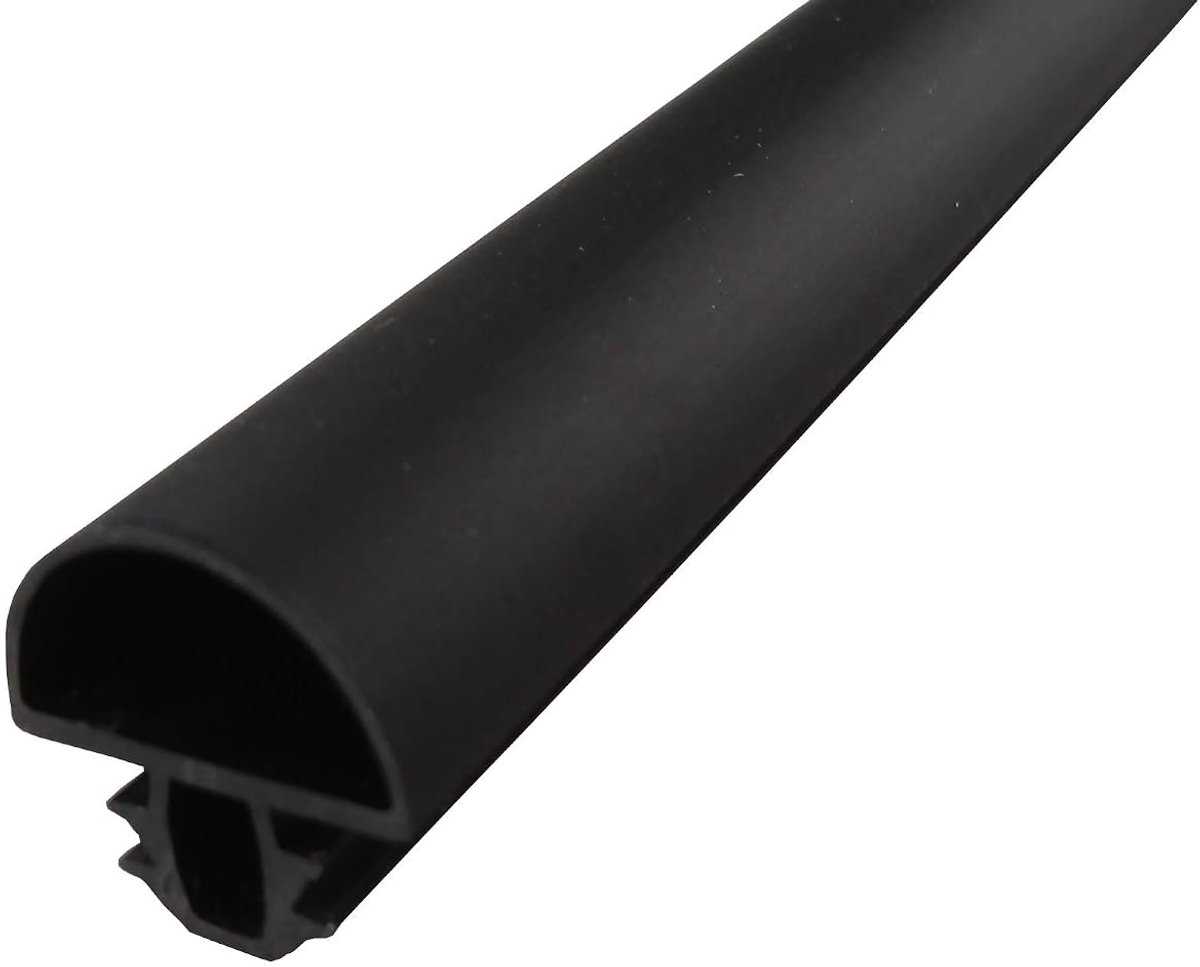 Afdichting - Profiel 194-2000mm - Kleur: zwart (koelkastdichting)