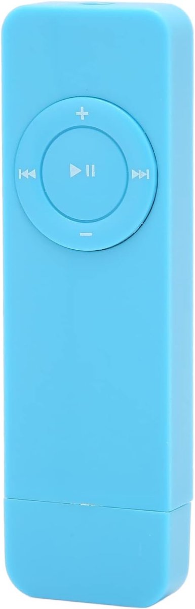 64gb MP3 Speler Draagbare Digitale Lossless Muziekspeler, Geschikt voor Kinderen HD Geluidskwaliteit Geen Telefoon Nodig met Oortelefoon SD Card Slot voor Sporten Die Lopen (Blauw)