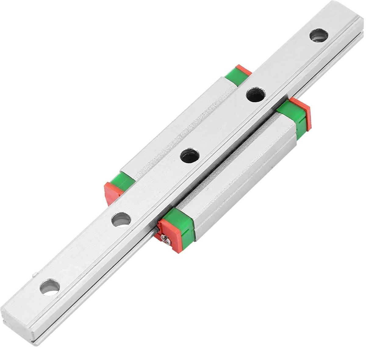 geleiderail, 100 mm MGN9H miniatuur lineaire bewegingsrail 9 mm breedte + schuifblok voor automatische apparatuur, precisiemeetapparatuur