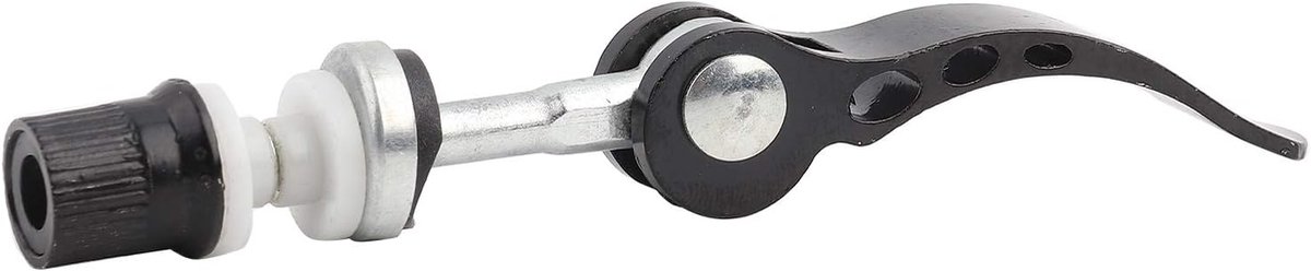 Fietszadelpenklembout, Snelsluiting Fietszadelklem Universele Zadelpenklem Spiesbout voor BMX Racefiets Fiets (Zwart)