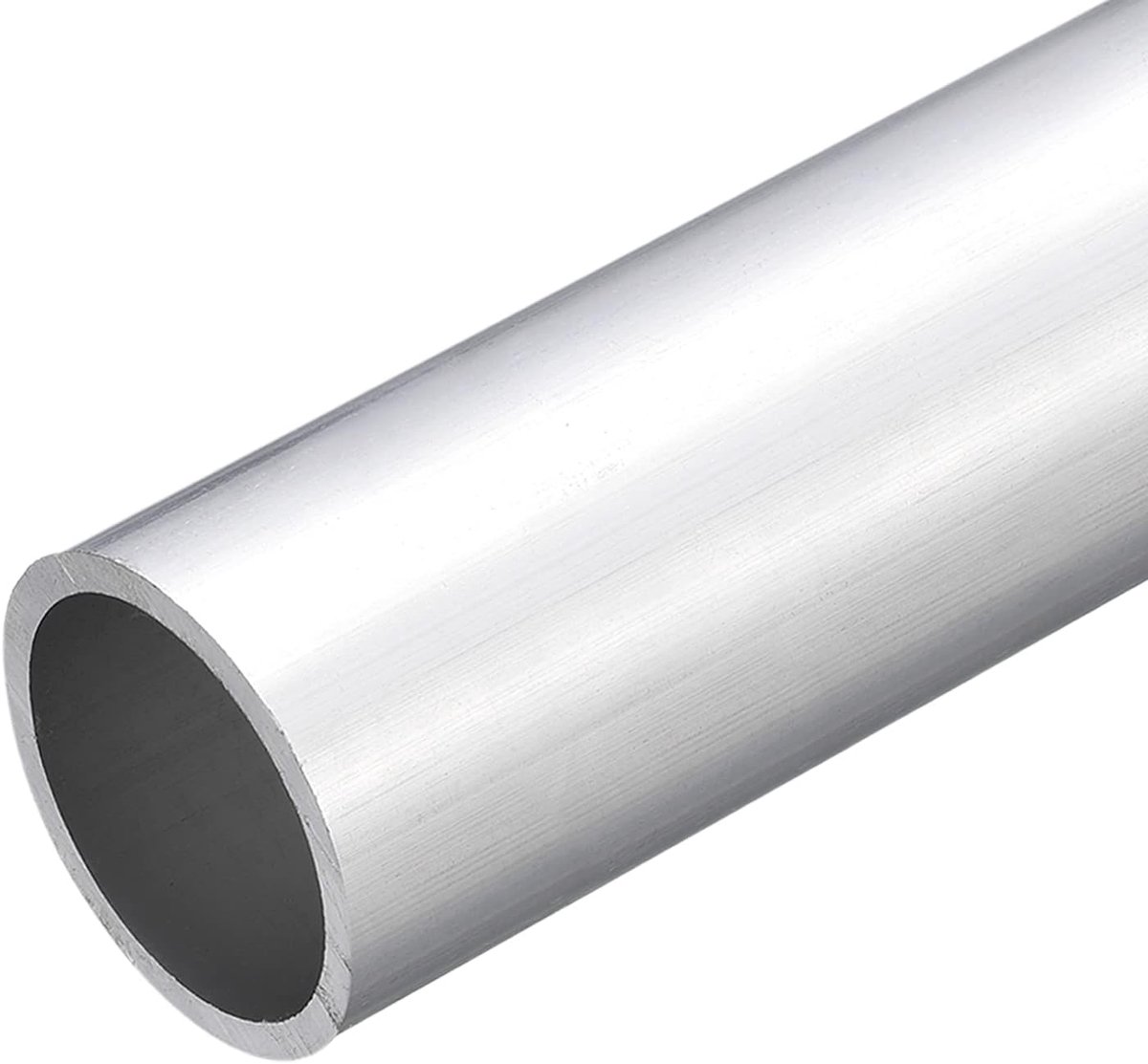 sourcing map 6063 Aluminium ronde buis 40 mm AD 34 mm binnendiameter 300 mm lengte buisleiding slangen voor industrie knutselprojecten