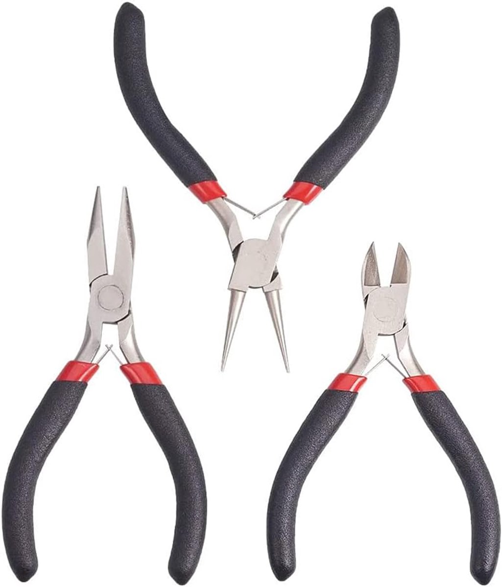 3 stuks kleine tang, zijsnijder, sieraden tangen sets, sieraden maken tang, voor sieraden kralen reparatie maken benodigdheden
