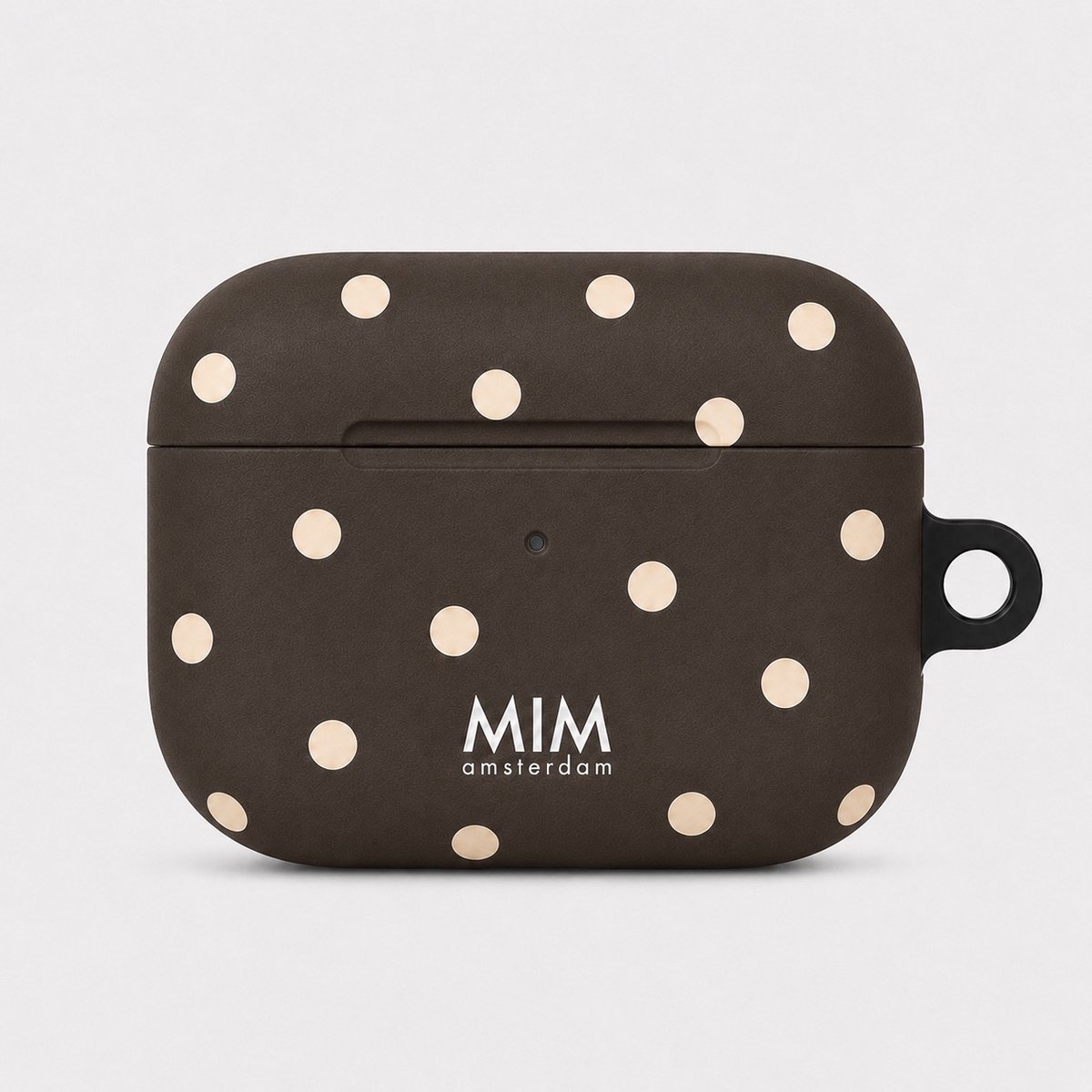 MIM Amsterdam - Spot On - Geschikt voor AirPods Pro 1 - AirPod hoesje - Stippen print - AirPod hoesje met print - Shockproof- Cover voor AirPods - Trendy AirPod case